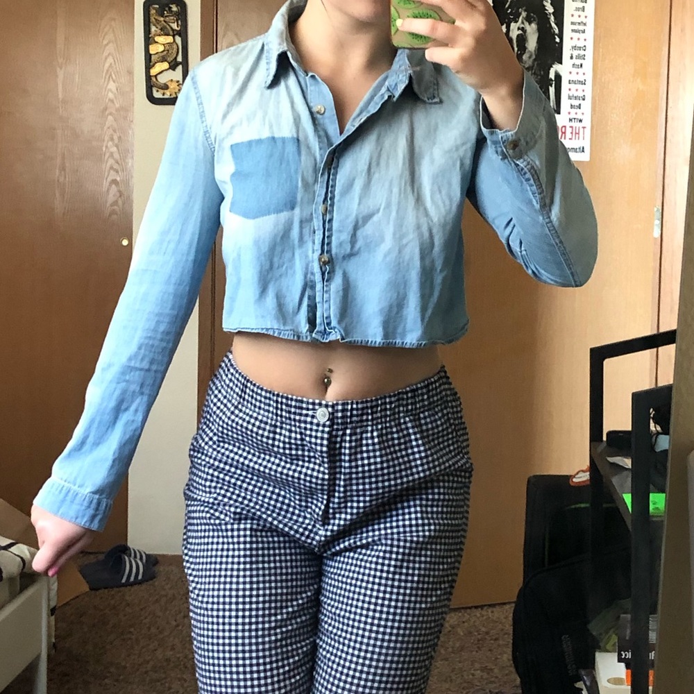 Cropped Jean jacket
